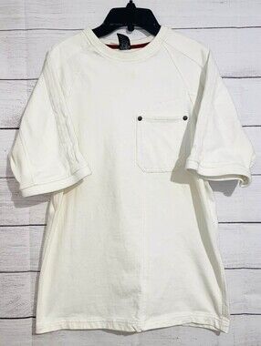 Vintage Sean John Rare Small Tee Shirt White Thick Y2K Hip Hop Urban Street